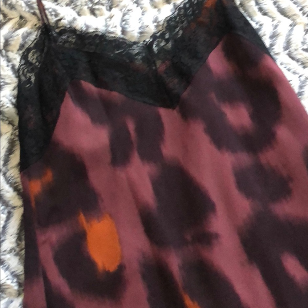 LEOPARD SILK DRESS. - Picture 3 of 6